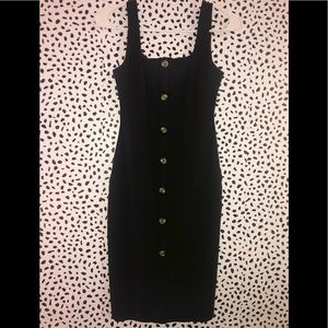 Black Form Fitting Dress